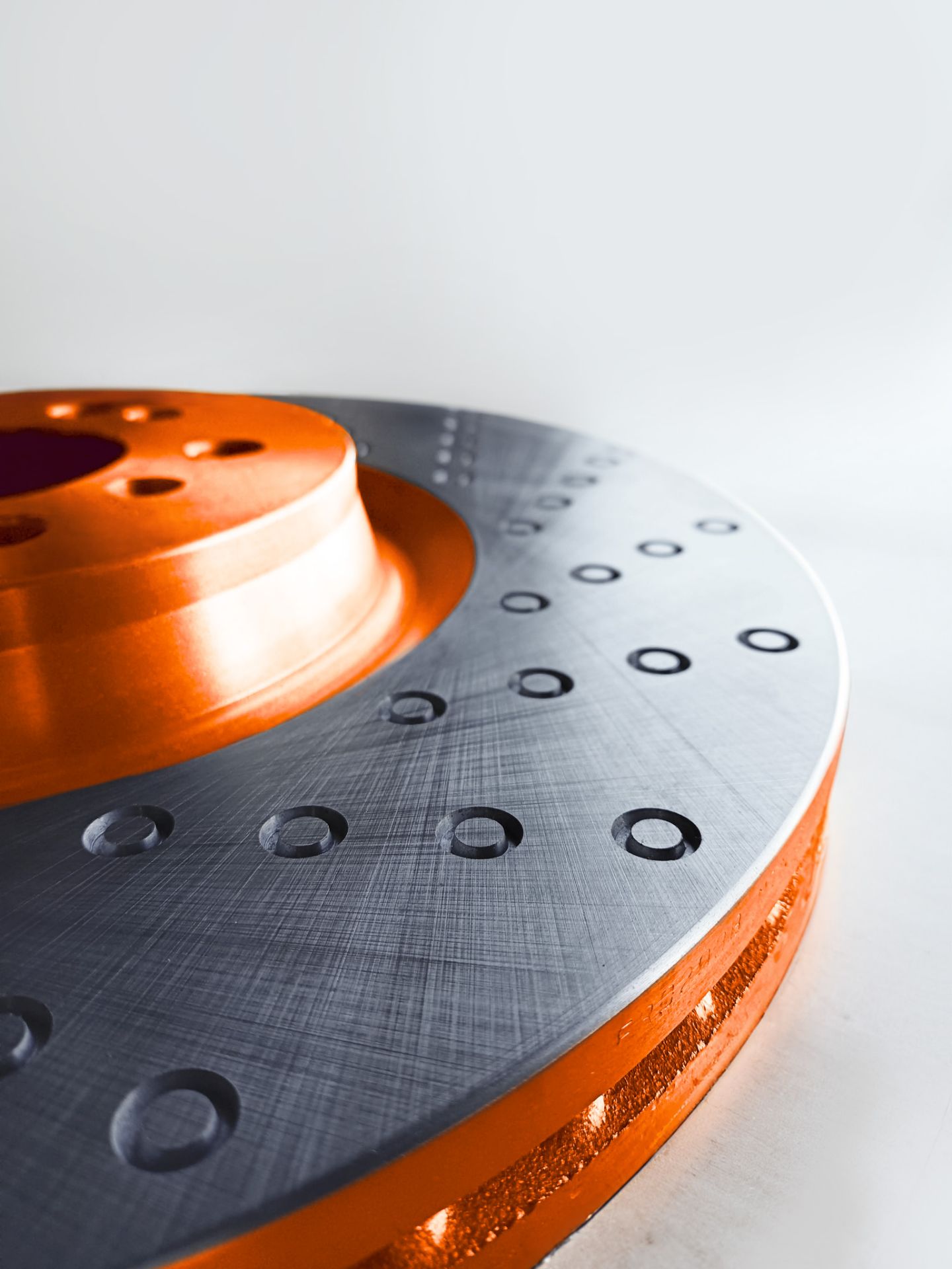 Picture of 2014 Dodge Challenger Rallye Redline XBRAKES SMART SLOT ORANGE Front Rotor X11091545O